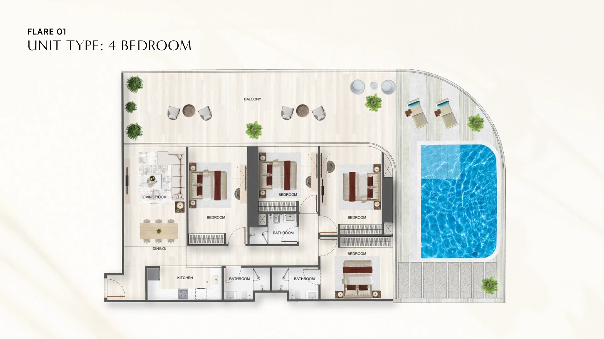LAYOUT 3 BEDROOM